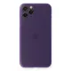 Apple iPhone 11 Pro Max Kılıf PP Ultra İnce Kapak - Mor