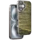 Apple iPhone 16 Wave Kapak - Koyu Kahve