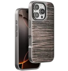 Apple iPhone 16 Pro Wave Kapak - Kahverengi