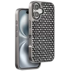 Apple iPhone 16 Brand Kapak - Gümüş