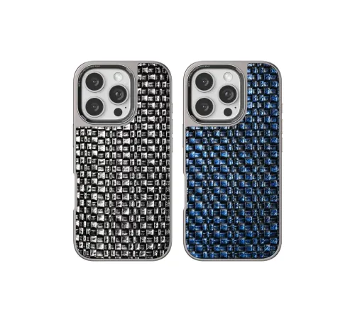 Apple iPhone 16 Pro Max Brand Kapak - Gümüş