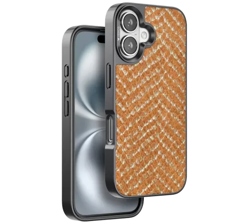 Apple iPhone 16 Viper Kapak - Kahverengi