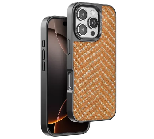 Apple iPhone 16 Pro Viper Kapak - Kahverengi