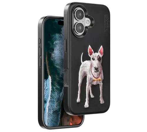 Apple iPhone 16 Perma Desenli Kapak - Siyah
