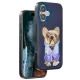 Apple iPhone 16 Cute Desenli Kapak - Lacivert