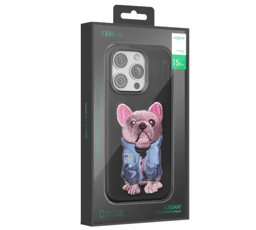 Apple iPhone 16 Pro Cute Desenli Kapak - Lacivert