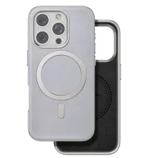 Apple iPhone 16 Pro Puskas Magsafe Kapak - Titan Gri