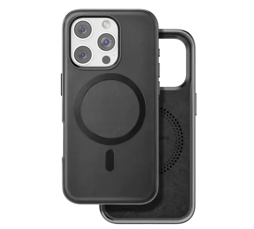 Apple iPhone 16 Pro Max Puskas Magsafe Kapak - Siyah