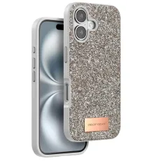 Apple iPhone 16 Bright Simli Kapak - Gold