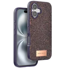 Apple iPhone 16 Bright Simli Kapak - Derin Mor