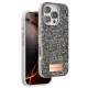 Apple iPhone 16 Pro Max Bright Simli Kapak - Gümüş