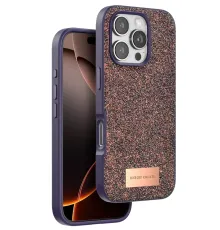 Apple iPhone 16 Pro Max Bright Simli Kapak - Derin Mor