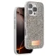 Apple iPhone 16 Pro Max Bright Simli Kapak - Çöl Titanyum