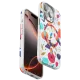 Apple iPhone 14 Pro Flower Series Magsafe Kapak - Beyaz