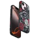 Apple iPhone 15 Plus Flower Series Magsafe Kapak - Siyah