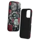 Apple iPhone 16 Pro Flower Series Magsafe Kapak - Siyah