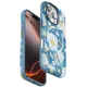 Apple iPhone 16 Pro Flower Series Magsafe Kapak - Mavi