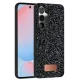 Samsung Galaxy S24 FE Bright Simli Kapak - Siyah
