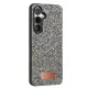 Samsung Galaxy S24 FE Bright Simli Kapak - Gold