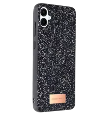 Samsung Galaxy A06 Bright Simli Kapak - Siyah