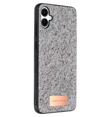 Samsung Galaxy A06 Bright Simli Kapak - Gümüş