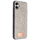 Samsung Galaxy A06 Bright Simli Kapak - Gold