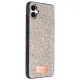 Samsung Galaxy A06 Bright Simli Kapak - Gold