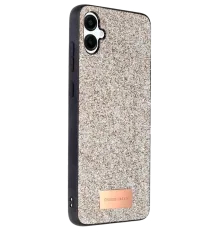 Samsung Galaxy A06 Bright Simli Kapak - Gold