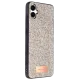 Samsung Galaxy A06 Bright Simli Kapak - Gold