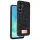 Samsung Galaxy A16 5G Bright Simli Kapak - Siyah