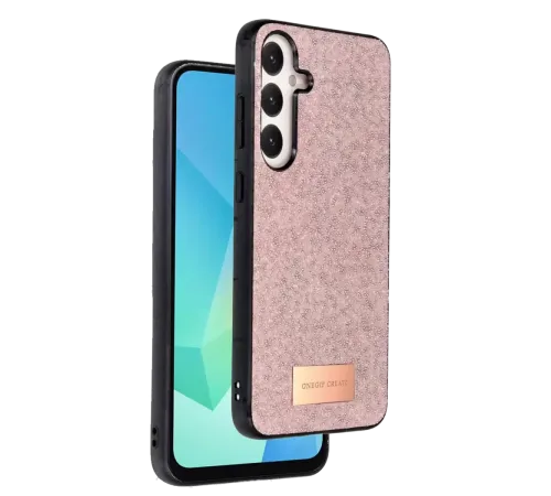 Samsung Galaxy A16 5G Bright Simli Kapak - Pembe