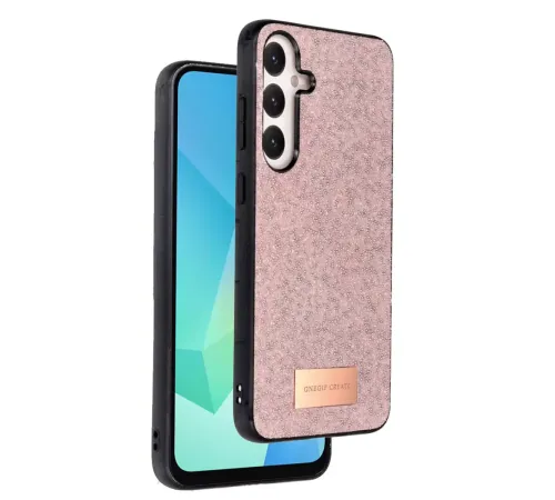 Samsung Galaxy A16 5G Bright Simli Kapak - Pembe