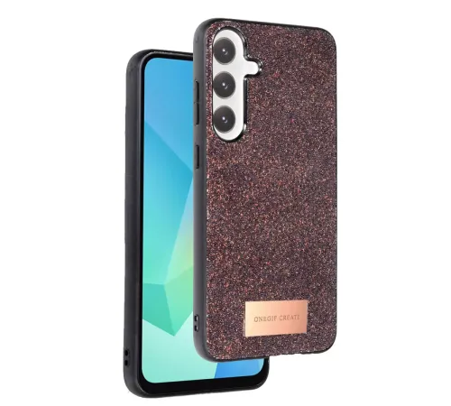 Samsung Galaxy A16 5G Bright Simli Kapak - Derin Mor