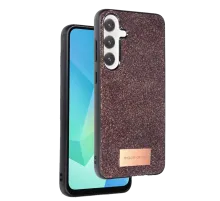 Samsung Galaxy A16 5G Bright Simli Kapak - Derin Mor