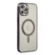 Apple iPhone 12 Pro Kılıf Magneticsafe Lazer Silikon - Siyah