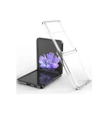 Samsung Galaxy Z Flip 3 Kılıf Fold TPU Silikon - Şeffaf