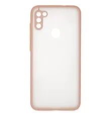 Samsung Galaxy A11 Kılıf Montreal Silikon Kapak - Pembe