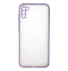 Samsung Galaxy A11 Kılıf Montreal Silikon Kapak - Mor