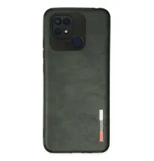 Xiaomi Redmi 10C Kılıf Loop Deri Silikon - Yeşil