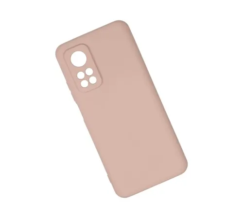 Xiaomi Mi 10T Kılıf Nano içi Kadife Silikon - Pudra