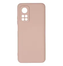 Xiaomi Mi 10T Kılıf Nano içi Kadife Silikon - Pudra