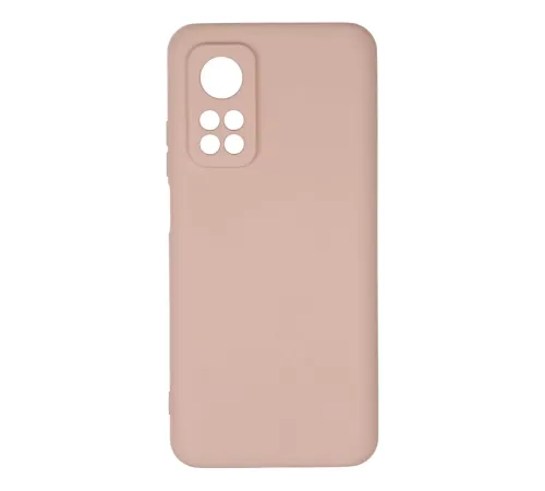 Xiaomi Mi 10T Kılıf Nano içi Kadife Silikon - Pudra