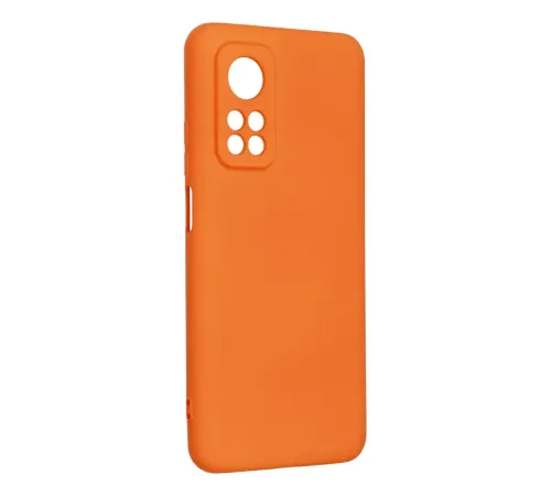 Xiaomi Mi 10T Kılıf Nano içi Kadife Silikon - Turuncu