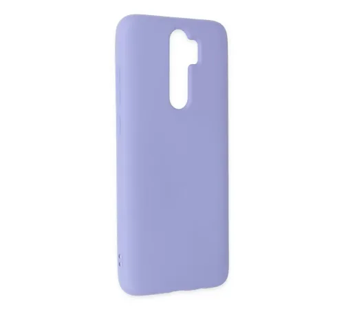 Xiaomi Redmi Note 8 Pro Kılıf Nano içi Kadife Silikon - Lila