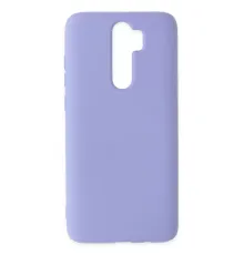 Xiaomi Redmi Note 8 Pro Kılıf Nano içi Kadife Silikon - Lila