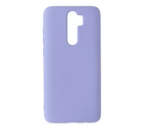 Xiaomi Redmi Note 8 Pro Kılıf Nano içi Kadife Silikon - Lila