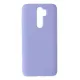 Xiaomi Redmi Note 8 Pro Kılıf Nano içi Kadife Silikon - Lila