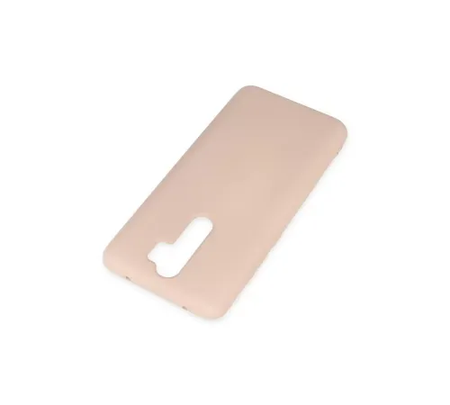 Xiaomi Redmi Note 8 Pro Kılıf Nano içi Kadife Silikon - Pudra