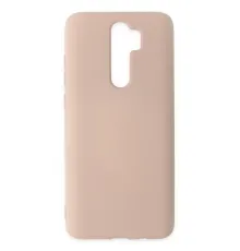 Xiaomi Redmi Note 8 Pro Kılıf Nano içi Kadife Silikon - Pudra