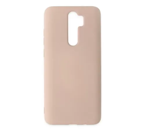 Xiaomi Redmi Note 8 Pro Kılıf Nano içi Kadife Silikon - Pudra